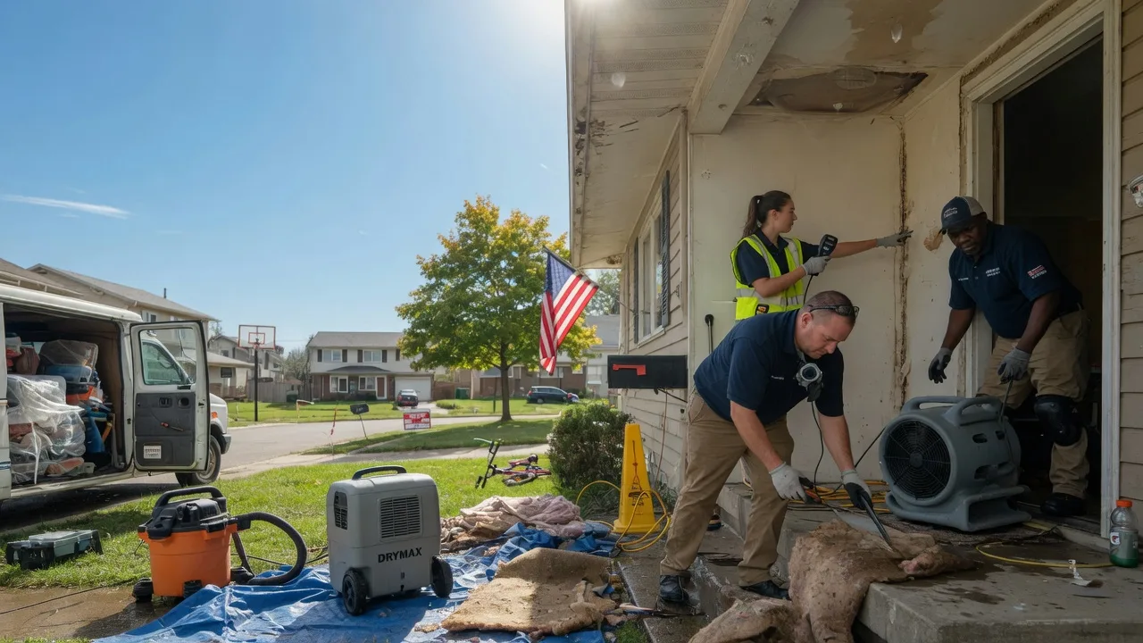Water Damage Restoration in Frankfort, IN near me